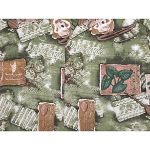 Vintage 80s HAWAIIAN Shirt | Aloha Guitar Palm Turtle Print